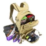 lightning x tacmed fully stocked prefilled tactical medical backpack with first aid trauma supplies mb45-skm lxmb45 including tourniquet stop the bleed bandages cpr stethoscope bp cuff israeli bandage and more for bleeding control
