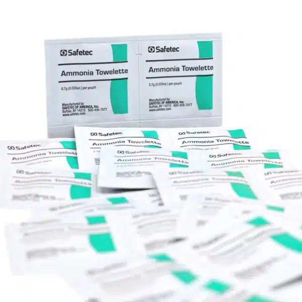 ammonia inhalant ampules towelettes safetec