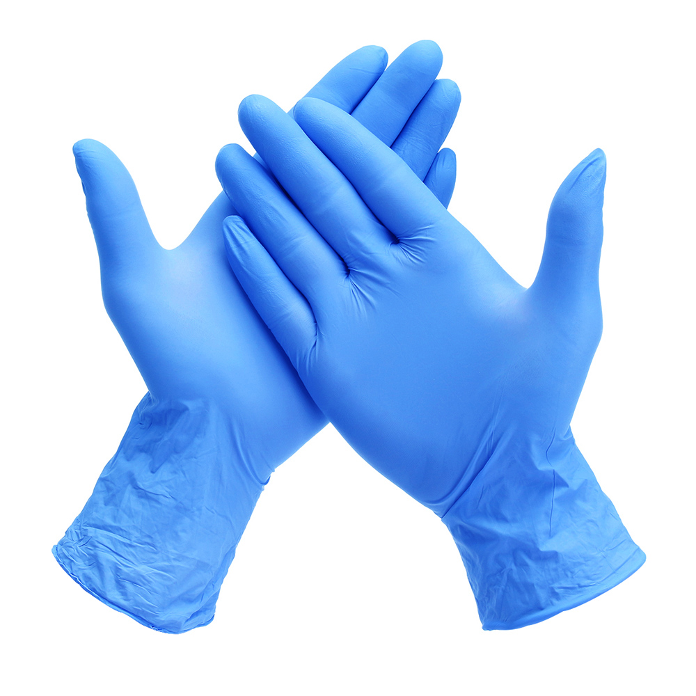 6110PF Biodegradable Nitrile Gloves - Biodegradable Single-Use Green EBT Nitrile  Gloves - Biodegradable Latex-Free Food Approved Gloves