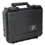 Lightning X Air Tight Water Tight Hard Case; 14" Medium w/ Universal Pluckable Foam - BLACK