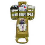 Lightning X PB35 Spread Eagle Tactical IFAK Trauma Gunshot First Aid Stop The Bleed Medical Kit w/ CAT Tourniquet, QuikClot, Israeli Bandage & other emergency supplies