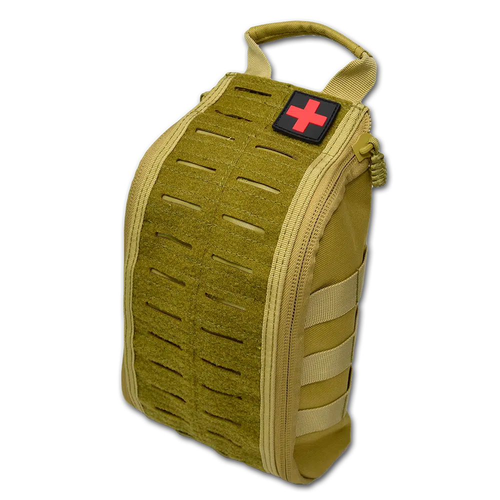 Lightning X LXPB35 Spread Eagle Tactical MOLLE IFAK First Aid Emergency Pouch Bag for Stop The Bleed