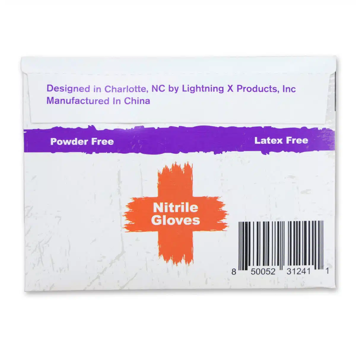 Lightning X Nitrile Medical Exam Gloves | Individually Wrapped | Latex-free | Pocket Pack | Black or Blue