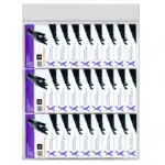 Lightning X Nitrile Medical Exam Gloves | Individually Wrapped | Latex-free | Pocket Pack | Black or Blue