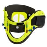 Lightning X adult adjustable cervical collar extrication neck brace ems first responder trauma immobilization similar to AMBU Perfit Ace or Stiffneck in fluorescent yellow