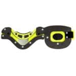 Lightning X adult adjustable cervical collar extrication neck brace ems first responder trauma immobilization similar to AMBU Perfit Ace or Stiffneck in fluorescent yellow