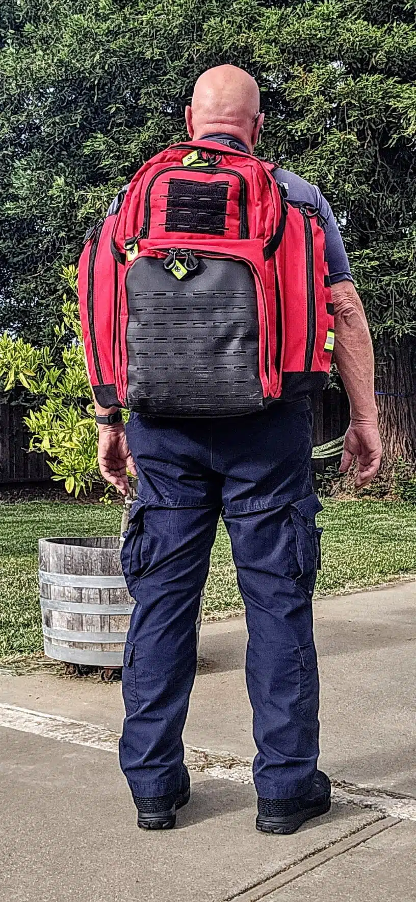 Customer photo: Modular TacMed Oxygen Backpack