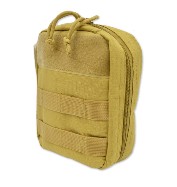 Premium Tactical Modular Medical Backpack w/ Molle, Dividers, Loops,  Pouches, Removable Velcro Pouches & Hydration Port—DESERT TAN