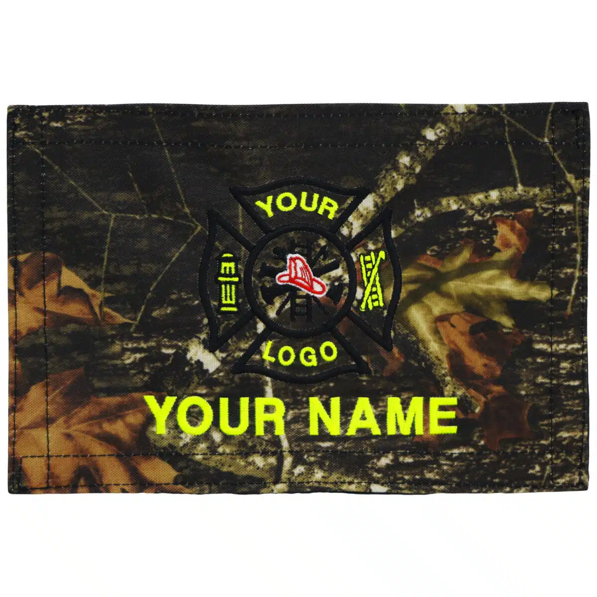 personalized monogram custom medical bag patch embroidered velcro rip-away name id nylon patch emt firefighter gear bag