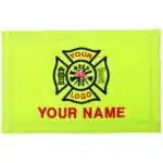 personalized monogram custom medical bag patch embroidered velcro rip-away name id nylon patch emt firefighter gear bag