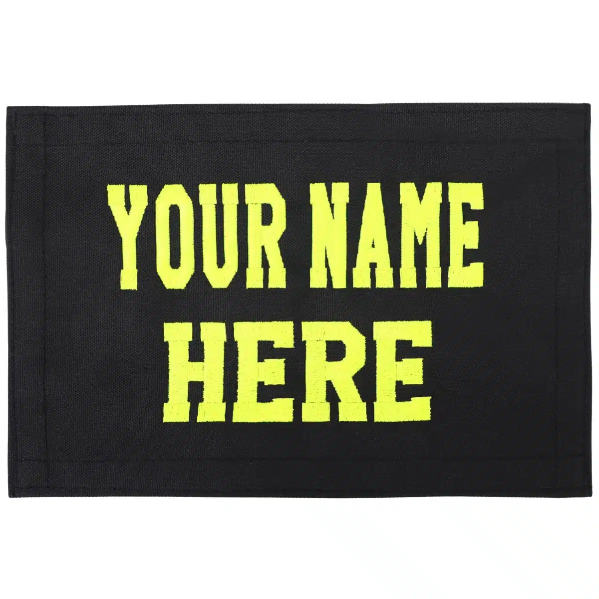 personalized monogram custom medical bag patch embroidered velcro rip-away name id nylon patch emt firefighter gear bag