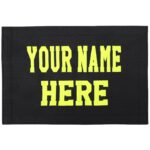 personalized monogram custom medical bag patch embroidered velcro rip-away name id nylon patch emt firefighter gear bag