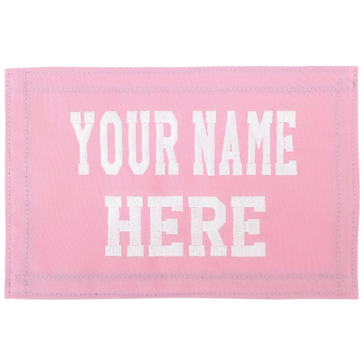 personalized monogram custom medical bag patch embroidered velcro rip-away name id nylon patch emt firefighter gear bag