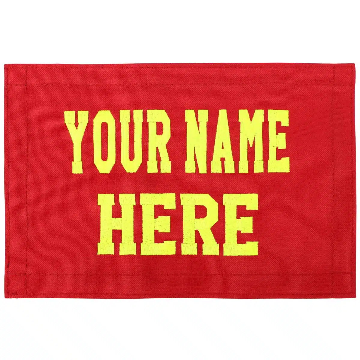 personalized monogram custom medical bag patch embroidered velcro rip-away name id nylon patch emt firefighter gear bag