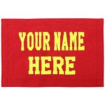 personalized monogram custom medical bag patch embroidered velcro rip-away name id nylon patch emt firefighter gear bag