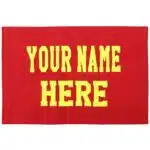 personalized monogram custom medical bag patch embroidered velcro rip-away name id nylon patch emt firefighter gear bag