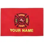 personalized monogram custom medical bag patch embroidered velcro rip-away name id nylon patch emt firefighter gear bag