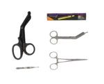 lightning x med pod instrument kit for emt's trauma shears bandage kelly hemostat forceps tweezers led penlight pen light for first aid kits