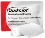 Quikclot 572 bleeding control gauze rolled 3" x 48" hemostatic gauze quick clot stop the bleed