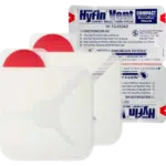 NAR Hyfin Vent Chest Seal Compact Twin Pack by North American Rescue Vented for Open Chest Wounds, Trauma, First Aid Kits IFAK