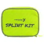 Lightning X roll splint kit, fluorescent yellow splints, foam aluminum medical splints, reflective storage pouch
