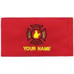 personalized monogram custom medical bag patch embroidered velcro rip-away name id nylon patch emt firefighter gear bag