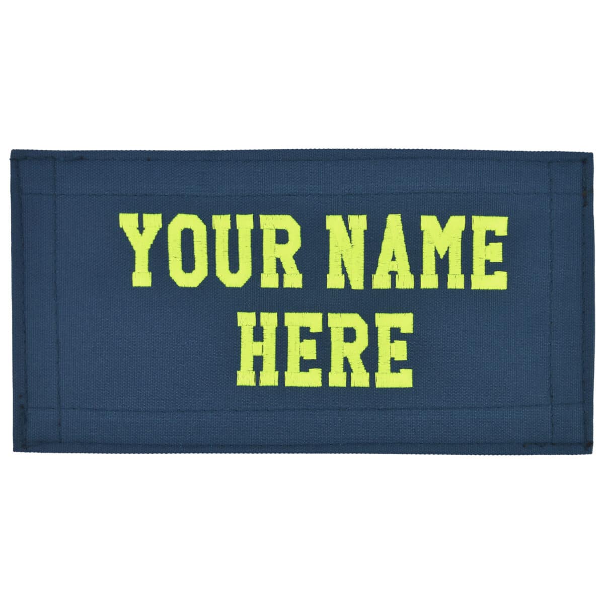 personalized monogram custom medical bag patch embroidered velcro rip-away name id nylon patch emt firefighter gear bag