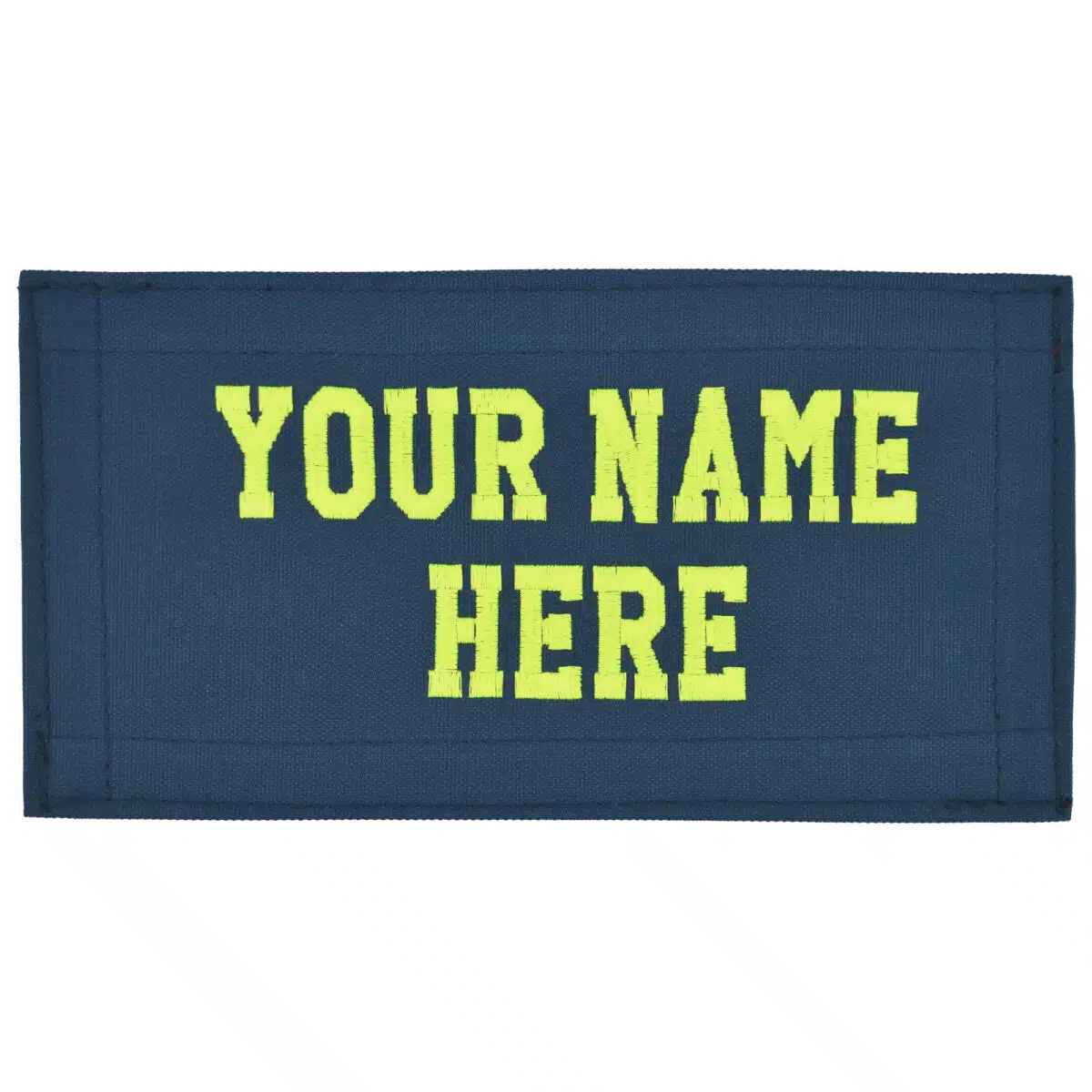 personalized monogram custom medical bag patch embroidered velcro rip-away name id nylon patch emt firefighter gear bag