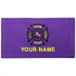 personalized monogram custom medical bag patch embroidered velcro rip-away name id nylon patch emt firefighter gear bag
