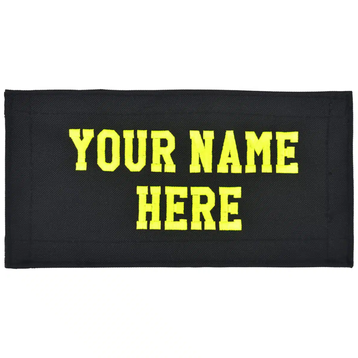 personalized monogram custom medical bag patch embroidered velcro rip-away name id nylon patch emt firefighter gear bag