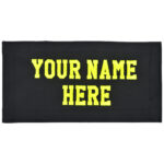 personalized monogram custom medical bag patch embroidered velcro rip-away name id nylon patch emt firefighter gear bag