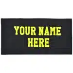 personalized monogram custom medical bag patch embroidered velcro rip-away name id nylon patch emt firefighter gear bag