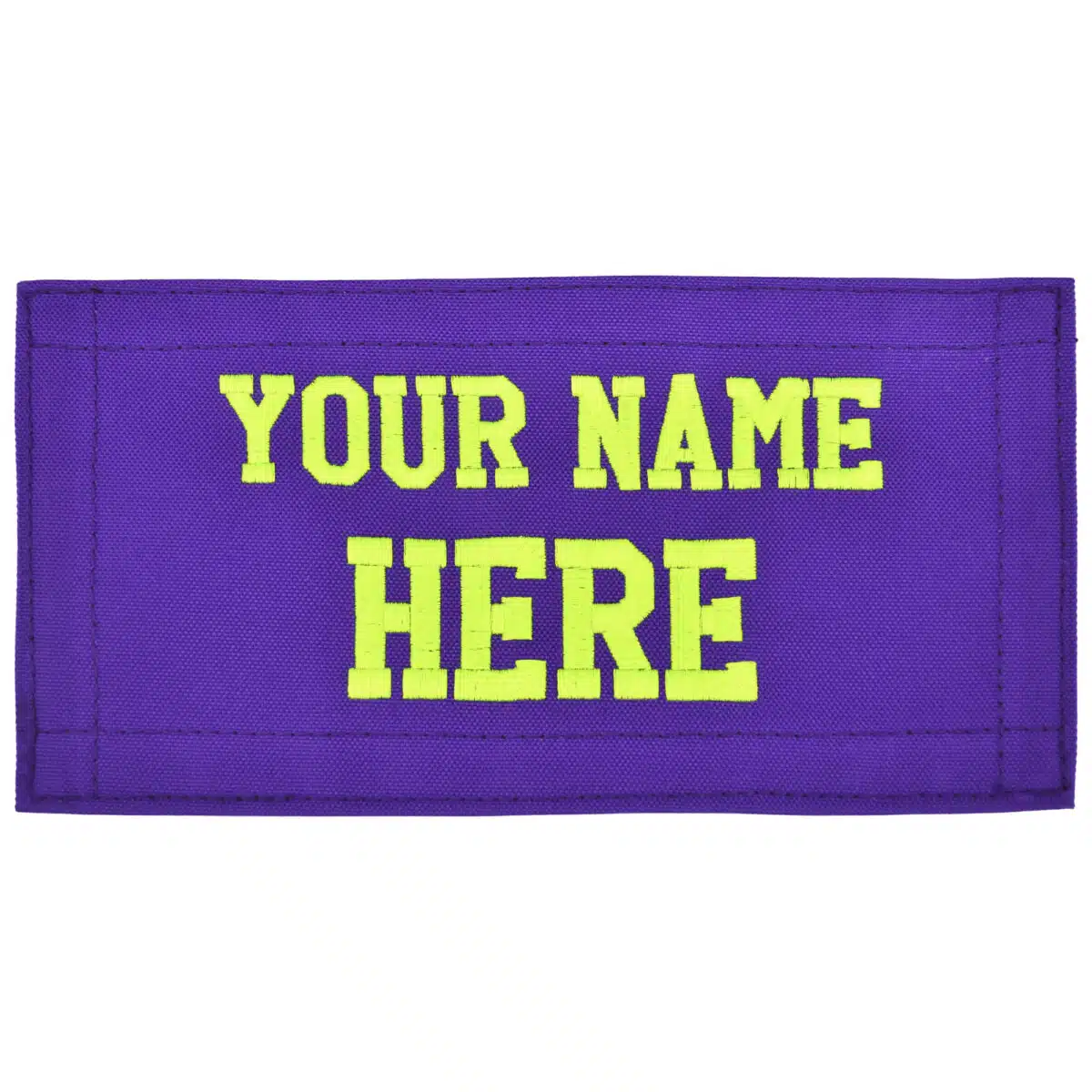 personalized monogram custom medical bag patch embroidered velcro rip-away name id nylon patch emt firefighter gear bag