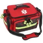 red lightning x emt bag with reflective trim closed