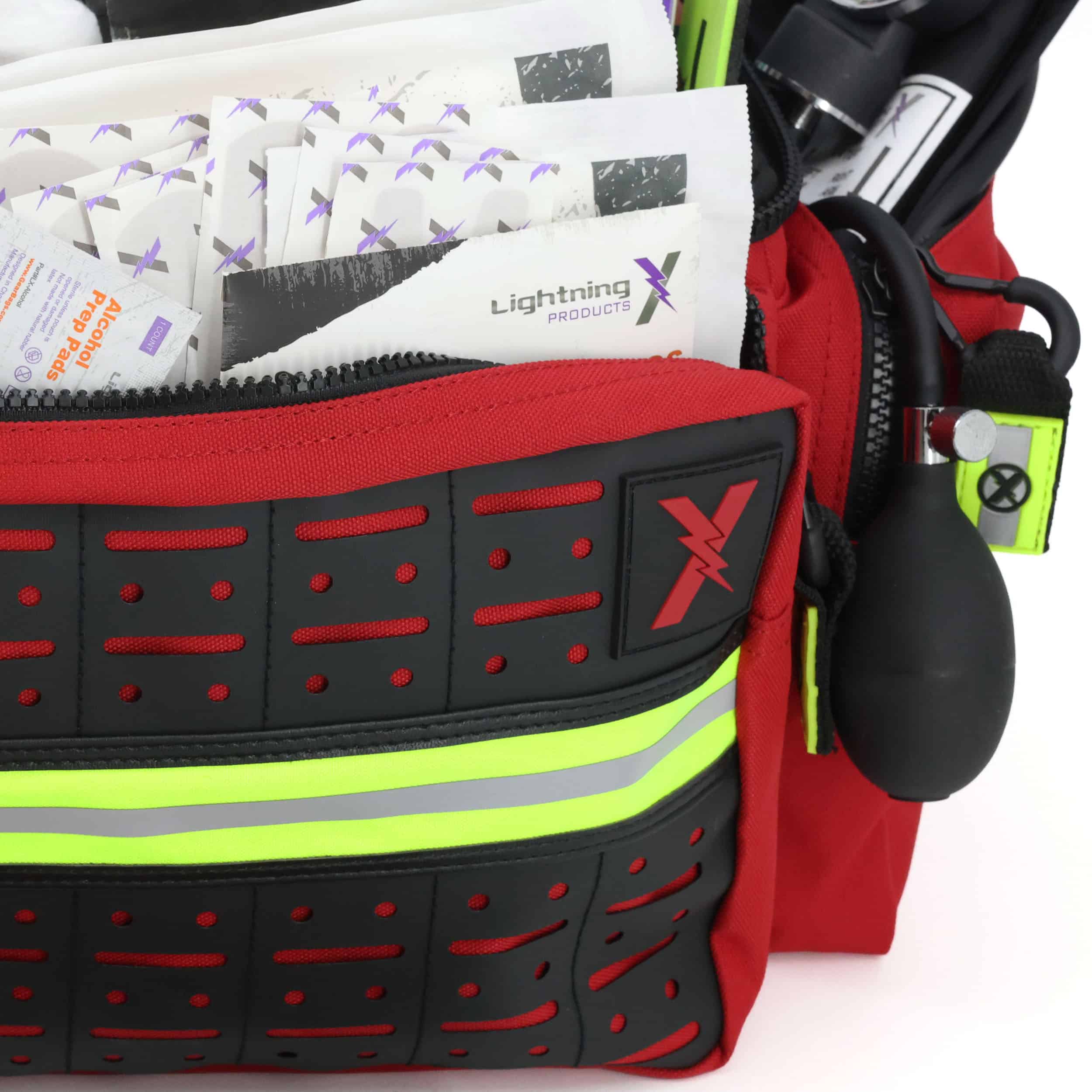 Mid-Sized First Responder EMT Bag w Standard Fill Kit B
