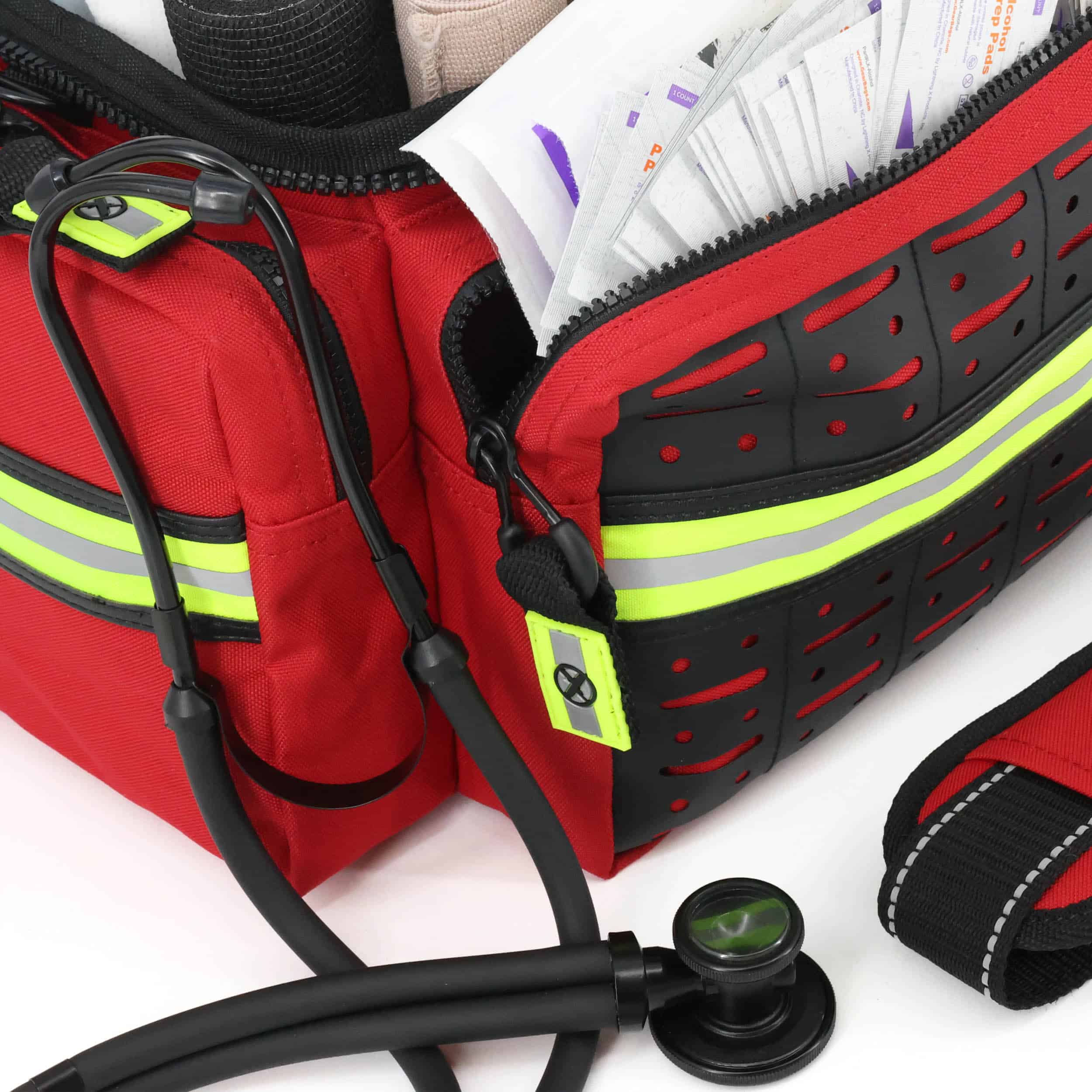 Mid-Sized First Responder EMT Bag w Standard Fill Kit B