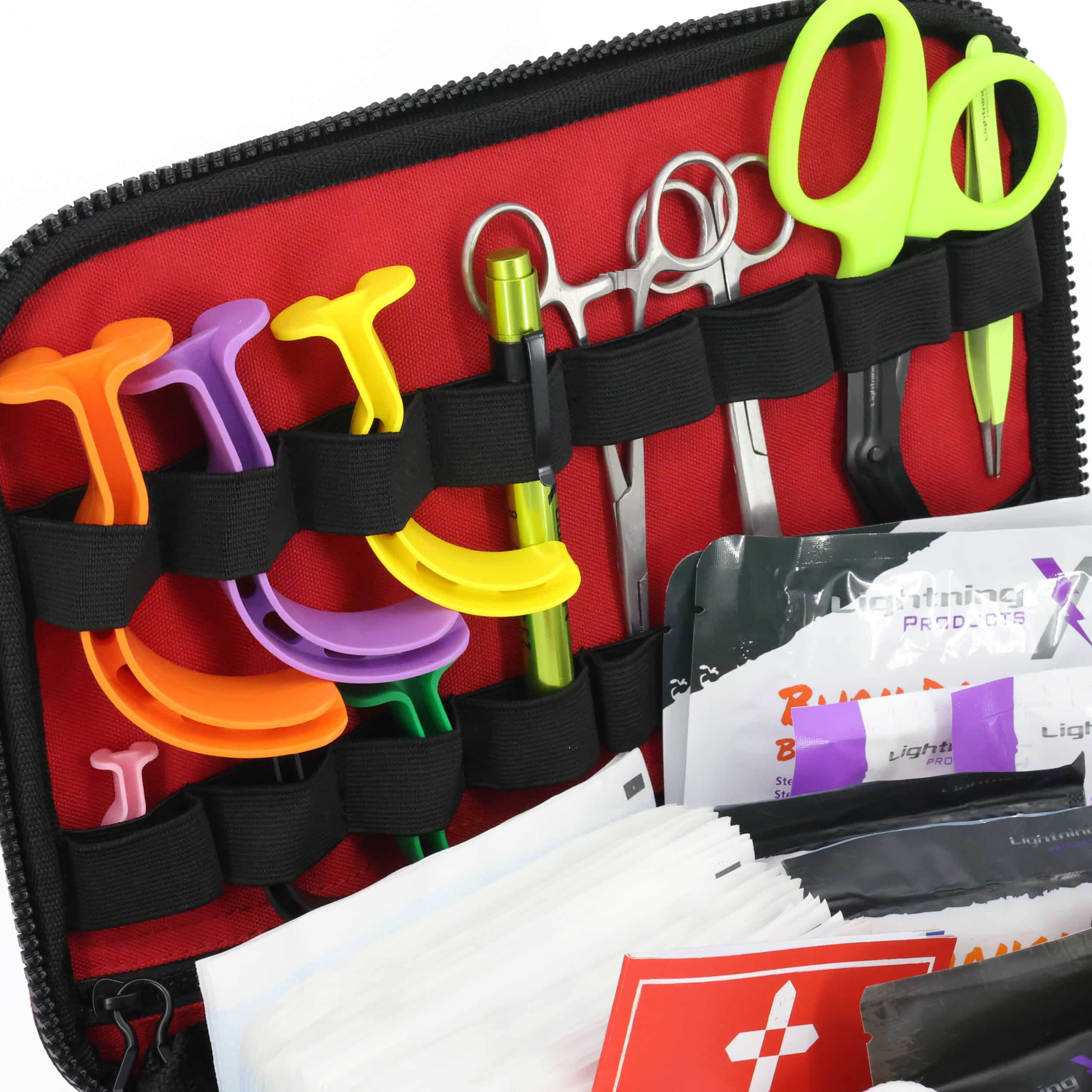 Mid-Sized First Responder EMT Bag w Standard Fill Kit B