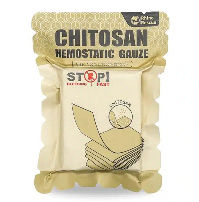 Chitosan Hemostatic Gauze 3" x 60"