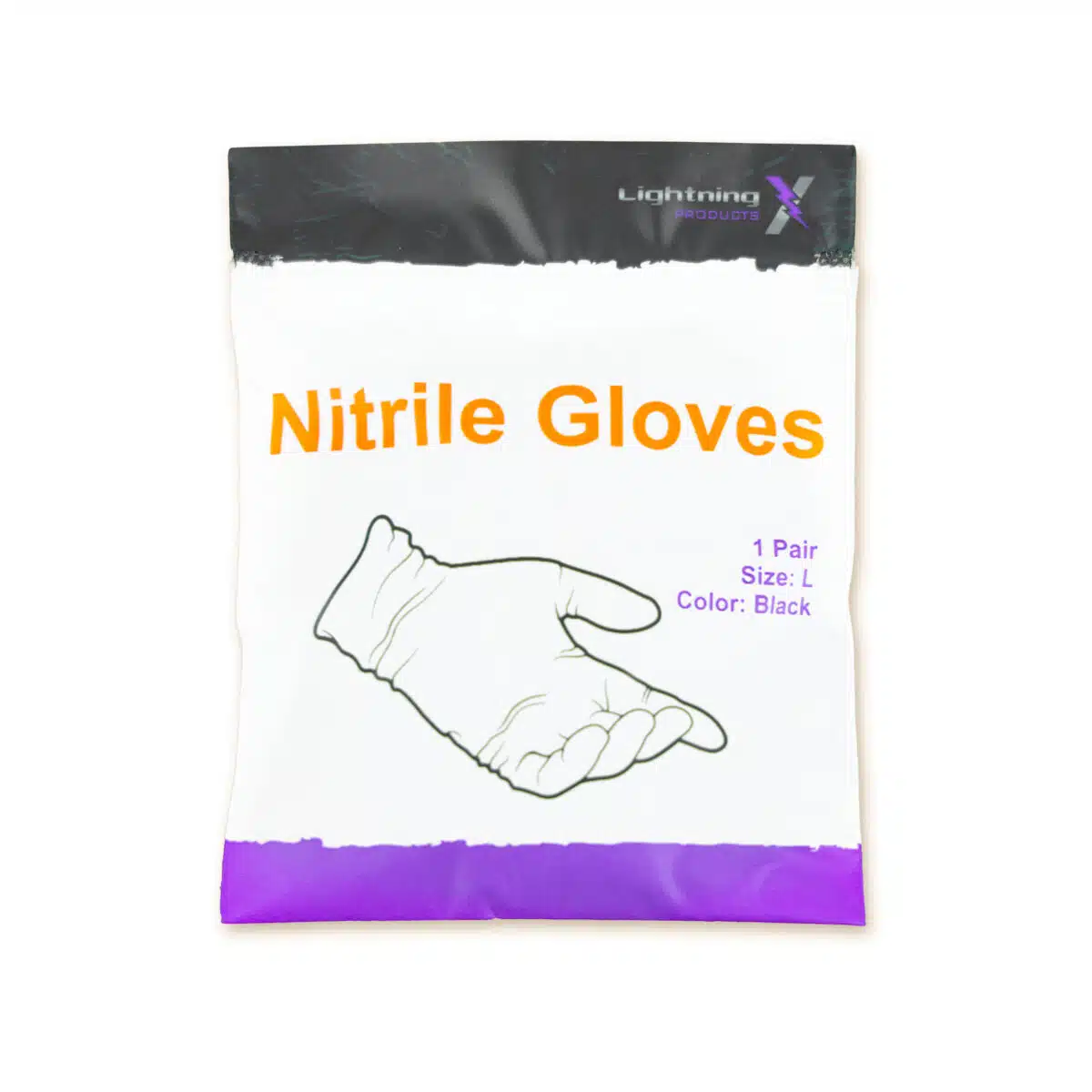 Nitrile Exam Gloves | Individually Wrapped | Single Pair | LXNG1