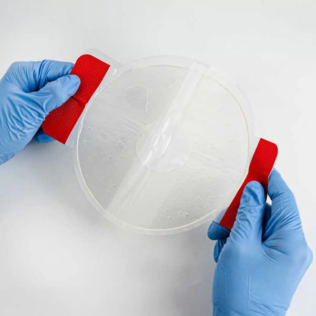 Lightning X CSV6 vented chest seal with hydrogel adhesive for open chest wounds, trauma first aid, IFAK kits, gunshot or stab injuries, military and EMS emergency use