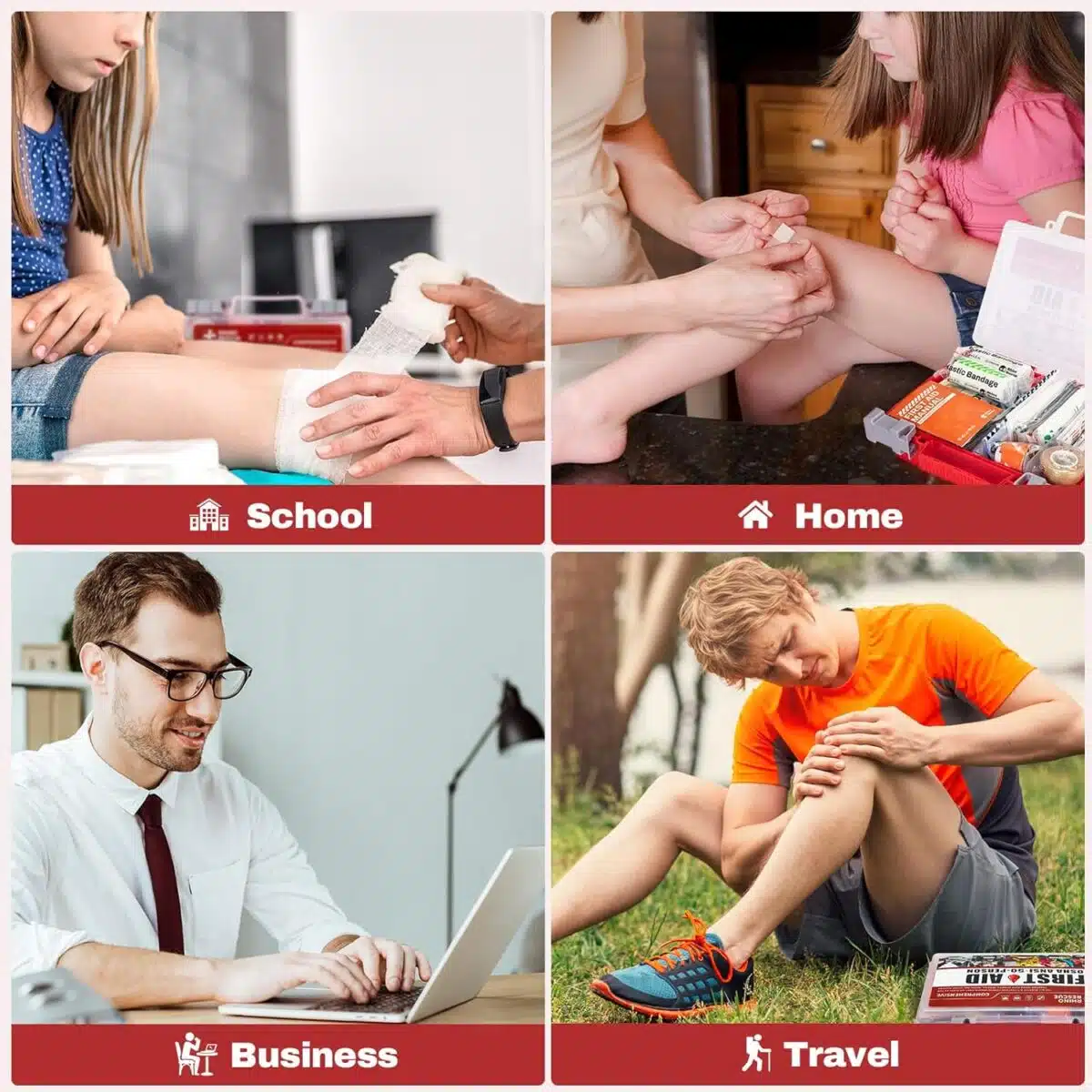 50 Person First Aid Kit | 266 Pcs