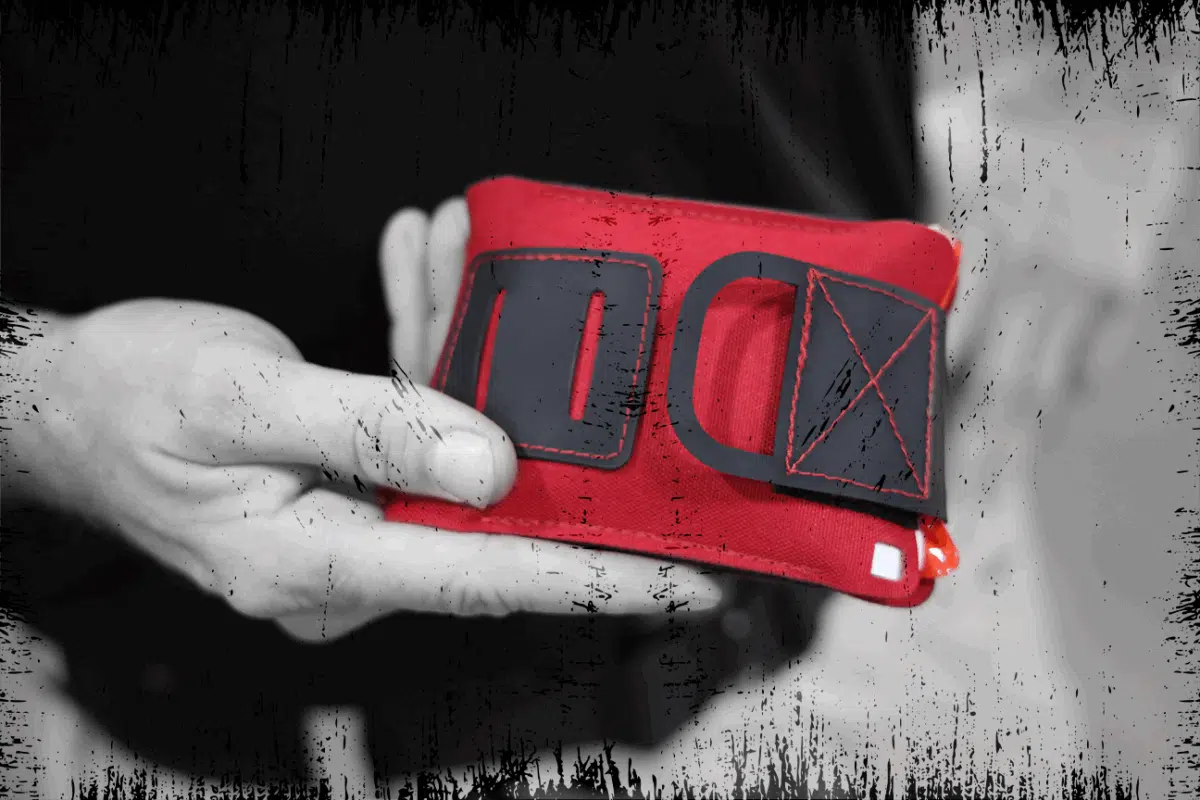 Lightning X LXPBW Wallet Trauma Kit – Slim EDC Pocket First Aid for Bleeding Control