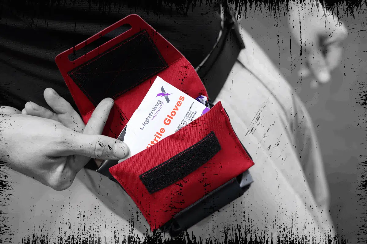 Tactical Hip Pouch IFAK Kit w/ QuikClot + ETQ | PB5-HP-SK