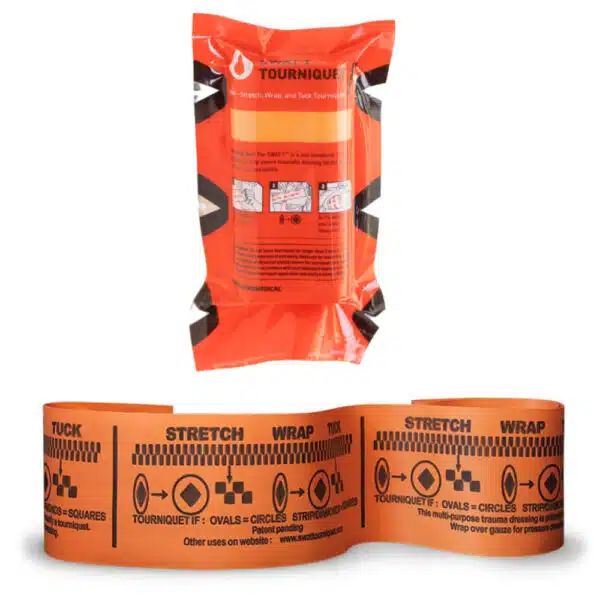 SWAT-T Tourniquet | For Emergency Hemorrhage Control | Orange
