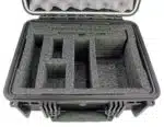 Lightning X Air Tight Water Tight Hard Case; 14" Medium w/ Custom Foam for Range Kit - BLACK