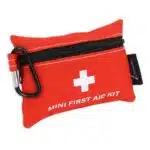 Lightning X Pocket-Sized Portable Mini First Aid Kit w/ Carabiner | LXFAK-MINI