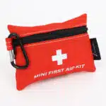 Pocket-Sized Portable First Aid Kit w/ Carabiner | LXFAK-MINI