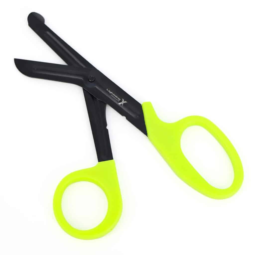 Lightning X 7.5" EMT Trauma Bandage Shears Sheers Available in Black or Fluorescent Yellow