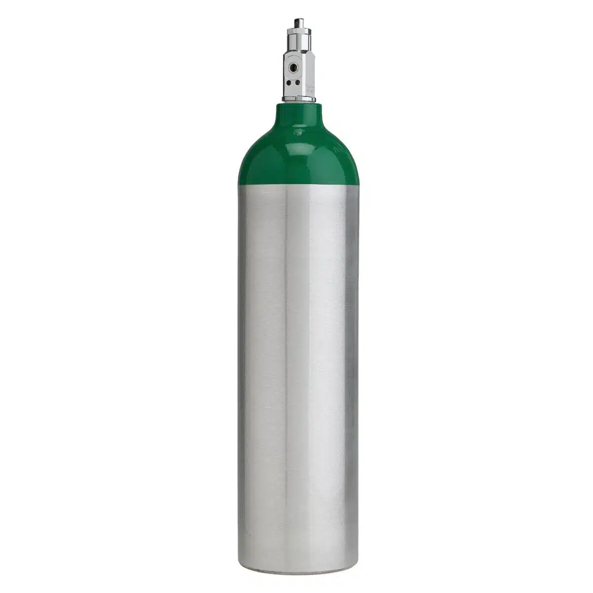 Lightning X Portable Aluminum Medical Oxygen Cylinder + Mini O2 Regulator
