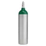 Lightning X Portable Aluminum Medical Oxygen Cylinder + Mini O2 Regulator